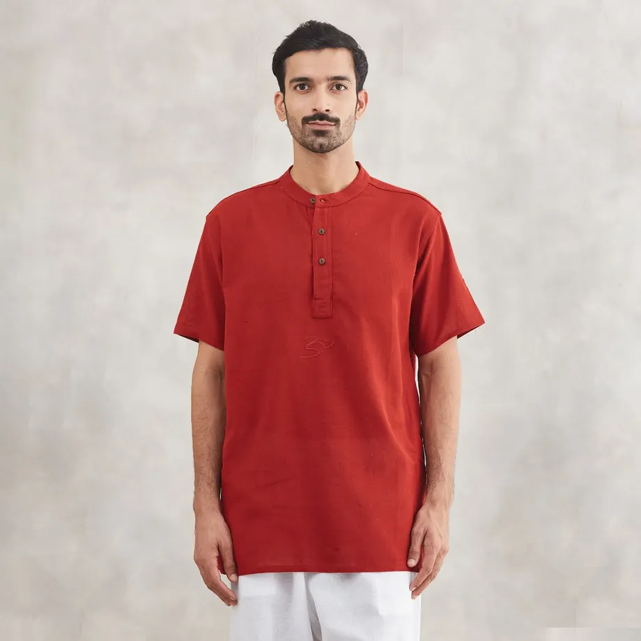 Red Short Kurta